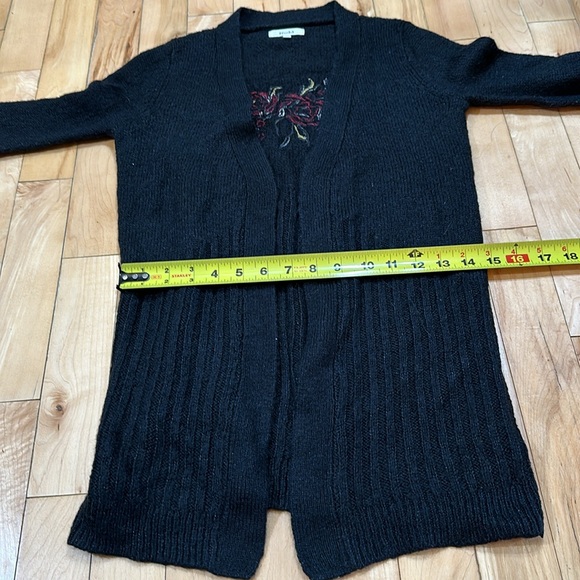 Mudd Knit Embroidered Cardigan - Picture 7 of 7
